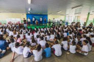 Palestra sobre instrumentos musicais - Escola Prof. Creso A. Filetti