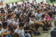 Palestra sobre instrumentos musicais - Escola Prof. Creso A. Filetti