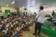 Palestra sobre instrumentos musicais - Escola Prof. Creso A. Filetti