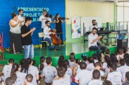 Palestra sobre instrumentos musicais - Escola Prof. Creso A. Filetti