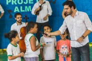 Palestra sobre instrumentos musicais - Escola Prof. Creso A. Filetti