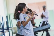 Palestra sobre instrumentos musicais - Escola Prof. Creso A. Filetti