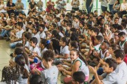 Palestra sobre instrumentos musicais - Escola Prof. Creso A. Filetti