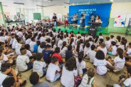 Palestra sobre instrumentos musicais - Escola Prof. Creso A. Filetti