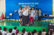 Palestra sobre instrumentos musicais - Escola Prof. Creso A. Filetti