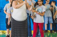 Palestra sobre instrumentos musicais - Escola Prof. Creso A. Filetti