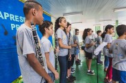 Palestra sobre instrumentos musicais - Escola Prof. Creso A. Filetti