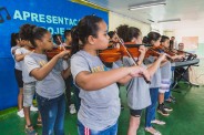 Palestra sobre instrumentos musicais - Escola Prof. Creso A. Filetti