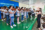 Palestra sobre instrumentos musicais - Escola Prof. Creso A. Filetti