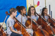 Palestra sobre instrumentos musicais - Escola Prof. Creso A. Filetti