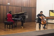 Recital pedagógico de piano e violoncelo