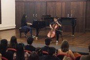 Recital pedagógico de piano e violoncelo