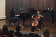 Recital pedagógico de piano e violoncelo