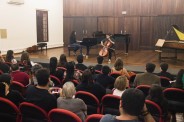 Recital pedagógico de piano e violoncelo