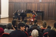 Recital pedagógico de piano e violoncelo