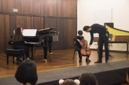 Recital pedagógico de piano e violoncelo