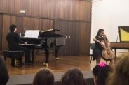 Recital pedagógico de piano e violoncelo