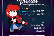 Recital de Violino - Profa Sara Cecília Cesca