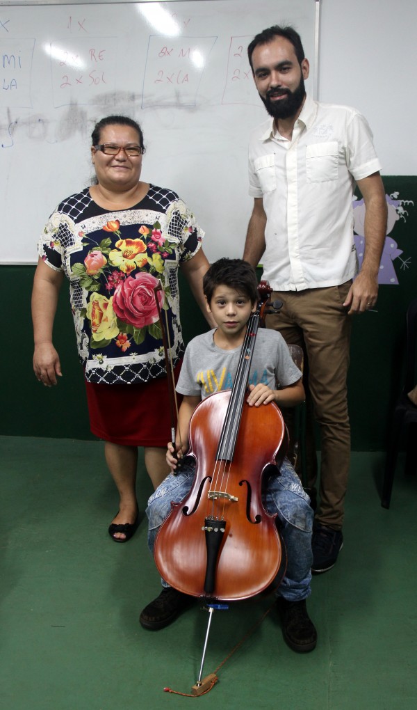 Núcleo de formação musical da Alma transforma vida de crianças