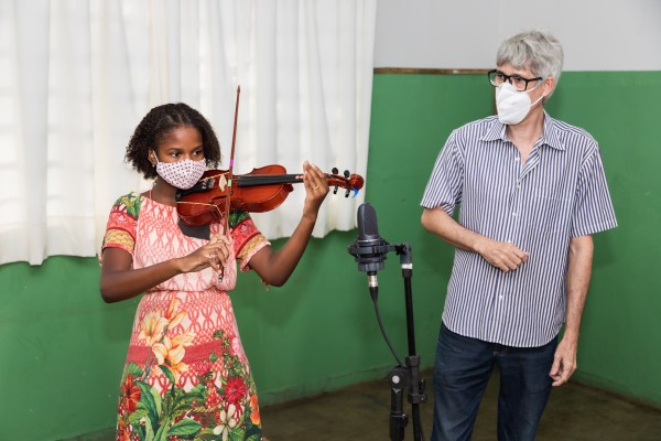 Núcleo 2 da Alma produz recital e mini documentário com gravações de aula abertas