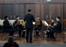 Alma realiza concerto pedagógico de clarinetes