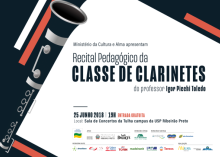 Alunos da Alma apresentam o Recital de clarinetes