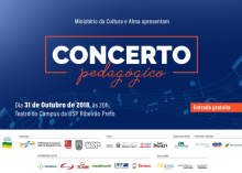 Alma realiza concerto pedagógico com Orquestra Acadêmica e alunos de violino